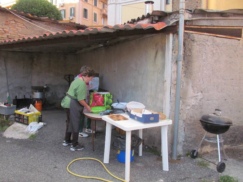 Parrocchia di S. Maria in Fornaci, il miracolo della preparazione della cena