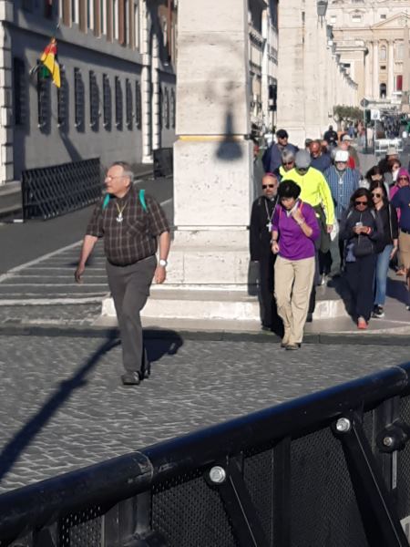 Verso l appuntamento in via Conciliazione