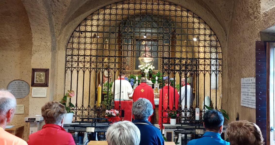 Fotoracconto S. Messa al Santuario