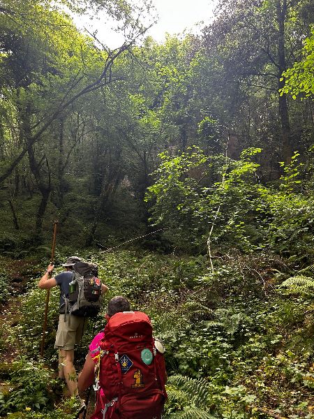Fotoracconto Si scende nel vallone